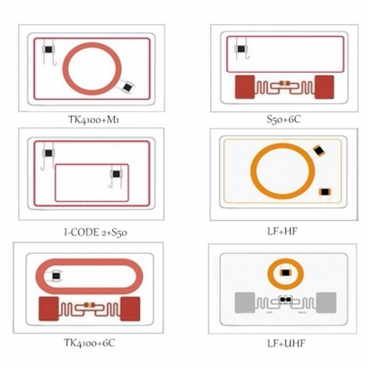 RFID smart Dual Frequency card