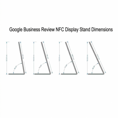 NFC Google Review Stand & Digital Menu for Restaurants